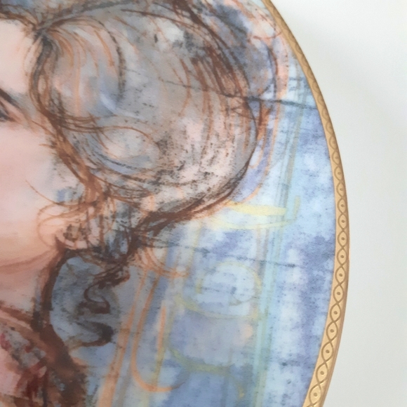 Knowles 1990 A time to embrace Collectors plate March of Dimes 8.5" - Picture 2 of 5